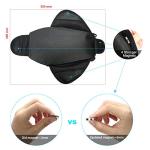 Water Resistant Magnetic Motorcycle Tank Bag - Black