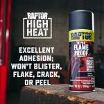 Flameproof High Heat Spray Paint - Flat Black