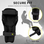 4-Piece Motorcycle Knee & Elbow Pad Set