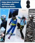 ILM Kids Black Motorcycle Balaclava Face Mask