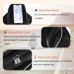 Dracarys Magnetic Motorcycle Tank Bag - Black