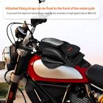 Dracarys Magnetic Motorcycle Tank Bag - Black