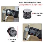 Wycian 9/16 Double Flared Ear Gauges - 20 Pack