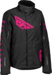 Fly Racing 2023 Women's SNX Pro Jacket - Black/Pink