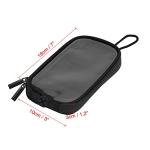 7'' Magnetic Motorcycle Tank Bag with Headphone Hole