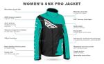 Fly Racing 2023 Women's SNX Pro Jacket - Black/Pink