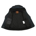 Milwaukee Leather Women's Black Armored Motorcycle Jacket