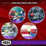 AIDEA Microfiber Car Wash Mitts 2-Pack