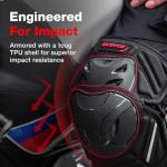 Scoyco Adjustable Knee Protectors for Motocross