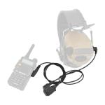 U94 PTT K Plug 2 Pin Tactical Cable Adapter