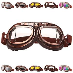 Vintage Motorcycle Goggles for Pilots and Riders
