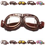 Vintage Motorcycle Goggles for Pilots and Riders