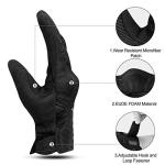 INBIKE Touchscreen Motorcycle Gloves with Hard Knuckles