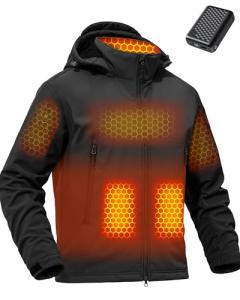 Men's Heated Jacket with Battery Pack, Graphene Tech