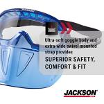 Jackson Safety GPL500 Premium Goggles with Faceshield