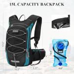 NONSAR Hydration Backpack with 3L Water Bladder