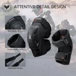 DUHAN CE Level 1 Motorcycle Knee Pads - Black