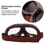 Vintage Motorcycle Goggles for Pilots and Riders