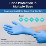 Adenna Empower 8 mil Nitrile Exam Gloves, Large