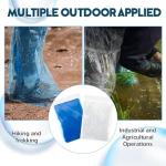 Geyoga 8-Pack Waterproof Disposable Rain Pants