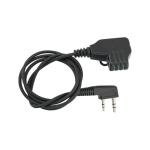U94 PTT K Plug 2 Pin Tactical Cable Adapter