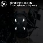 DUHAN CE Level 1 Motorcycle Knee Pads - Black