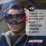 Jackson Safety GPL500 Premium Goggles with Faceshield