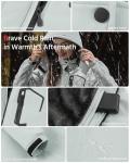 Wulcea XL Heated Jacket for Women, Glacier Gray