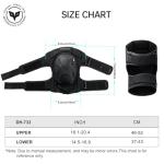 DUHAN CE Level 1 Motorcycle Knee Pads - Black