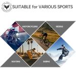 DUHAN CE Level 1 Motorcycle Knee Pads - Black