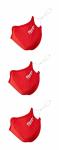 Milwaukee 3 Pack Red 2-Layer Face Masks