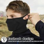 WTACTFUL 2-Pack Breathable Neck Gaiter Face Masks