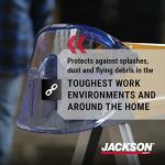 Jackson Safety GPL500 Premium Goggles with Faceshield