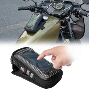 KEMIMOTO Magnetic Motorcycle Phone Tank Bag Holder
