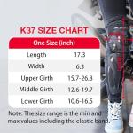 Scoyco Adjustable Knee and Shin Guards for Motocross