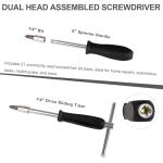 46PCS Compact Ratchet Socket Wrench Tool Set