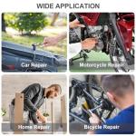 46PCS Compact Ratchet Socket Wrench Tool Set