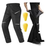 Auboa Winter Men's Armored Riding Pants - Black