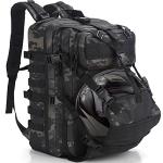 YOUNGOA Green Camo Motorcycle Helmet Backpack