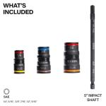 Klein Tools 7-in-1 Impact Driver Socket Set