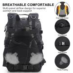 YOUNGOA Green Camo Motorcycle Helmet Backpack