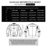 Zyxformis Waterproof Biker Jacket for All Seasons