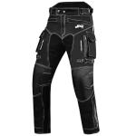 JAG Motorcycle Pants with Armor Protection - Black