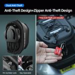 Rhinowalk Magnetic Motorcycle Tank Bag with Rain Cover