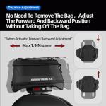 Rhinowalk Magnetic Motorcycle Tank Bag with Rain Cover