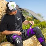 EVS Sports Slayco96 Moto Knee Guard - Purple