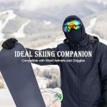 6 Pack Windproof Full Face Masks for Outdoor Use