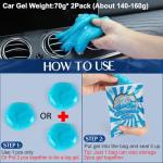 Fitosy Interior Cleaning Gel Kit for Vehicles