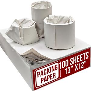 Small White Packing Paper Sheets for Moving