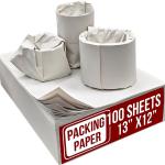 Small White Packing Paper Sheets for Moving